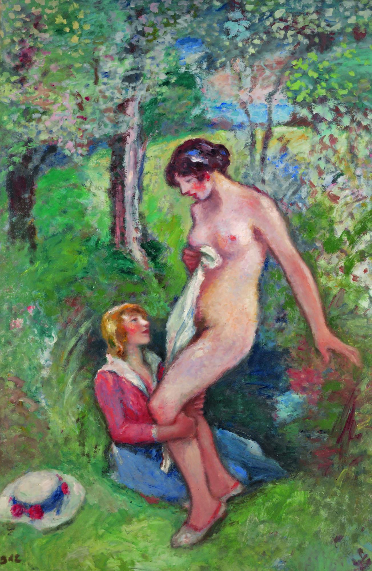 Georges D\'Espagnat - Baigneuse