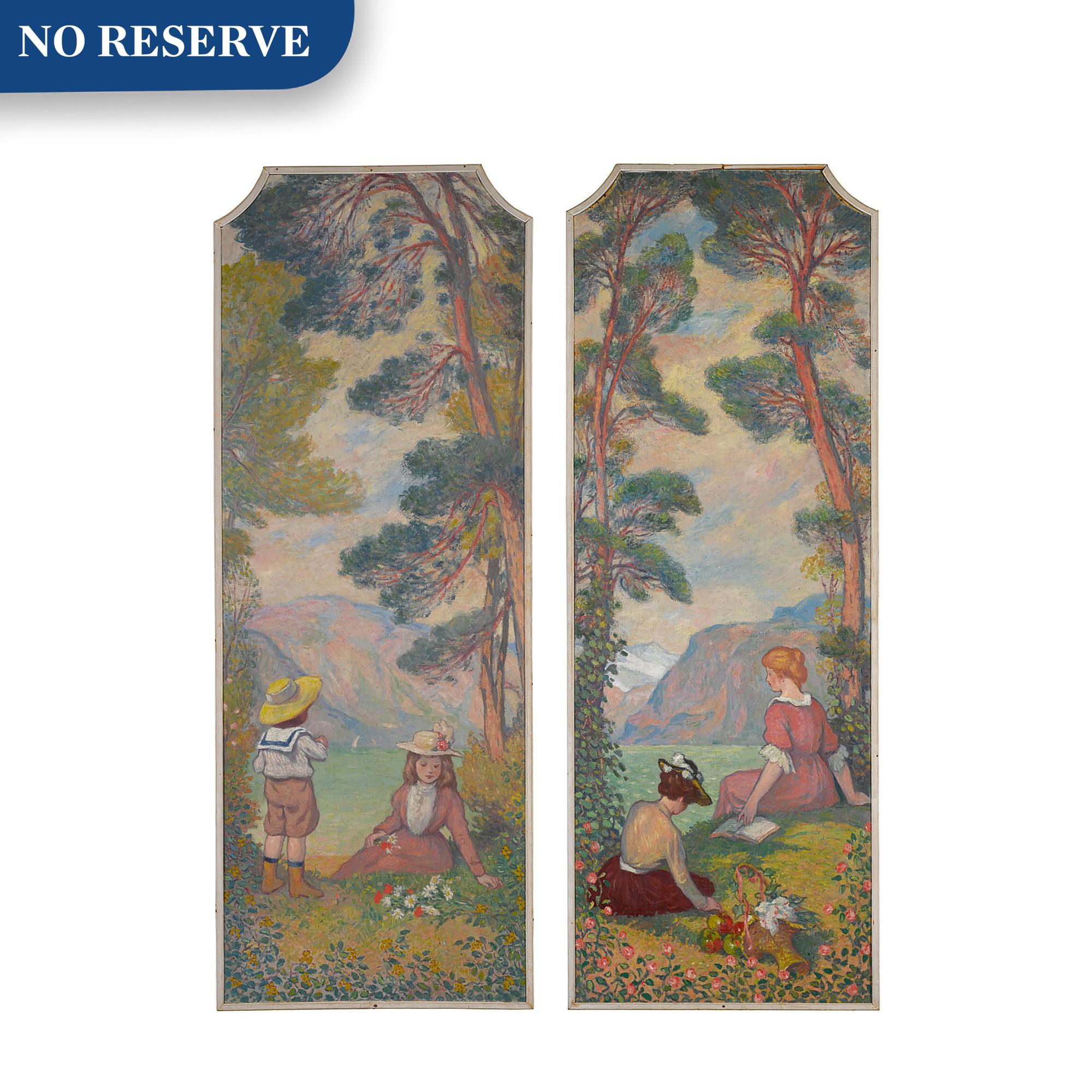 Georges D\'Espagnat - Dans le jardin (A Pair)