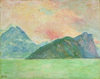 Georges D´Espagnat - Gebirgssee (Bergenstock)