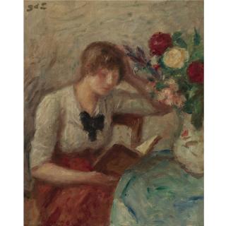 Georges d\'Espagnat - Jeune Femme Lisant