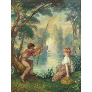 Georges D\'Espagnat - La Pêche À La Ligne