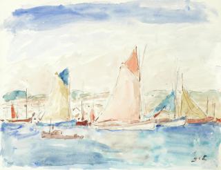 Georges D\'Espagnat - Les Voiliers