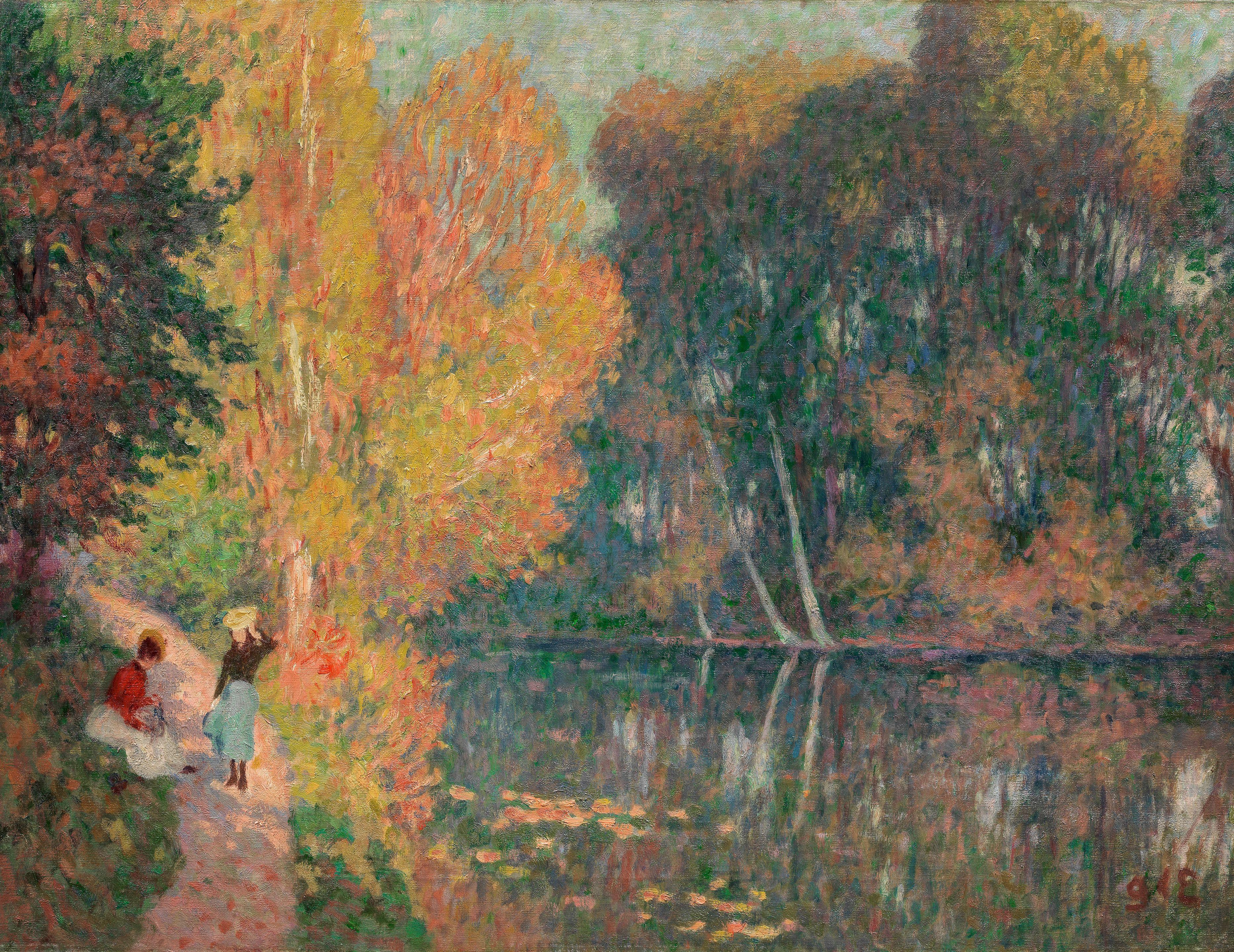 Georges D\'Espagnat - Mare à Aubergeville