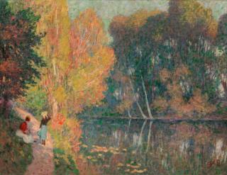 Georges D\'Espagnat - Mare à Aubergeville