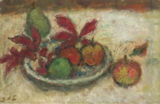 Georges d\'Espagnat - Nature morte aux pommes et aux poires