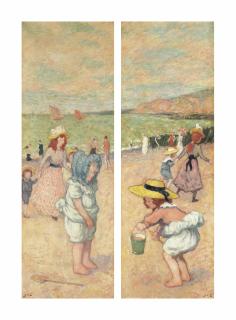 Georges D\'Espagnat - Scène De Plage