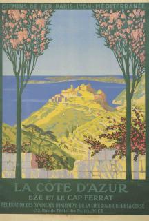 Georges Dorival - La Côte d\'Azur, Eze et le Cap Ferrat