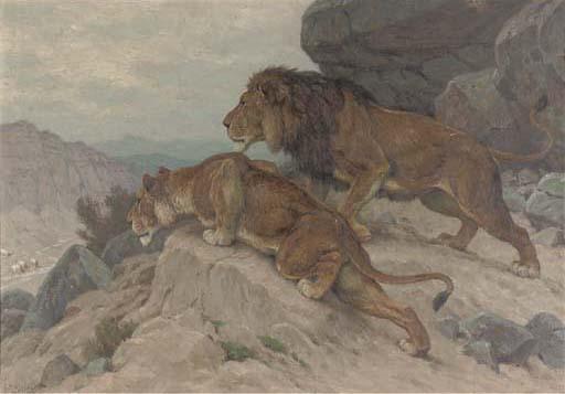 Georges Frédéric Rötig - Observing The Prey