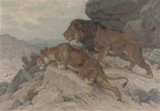 Georges Frédéric Rötig - Observing The Prey