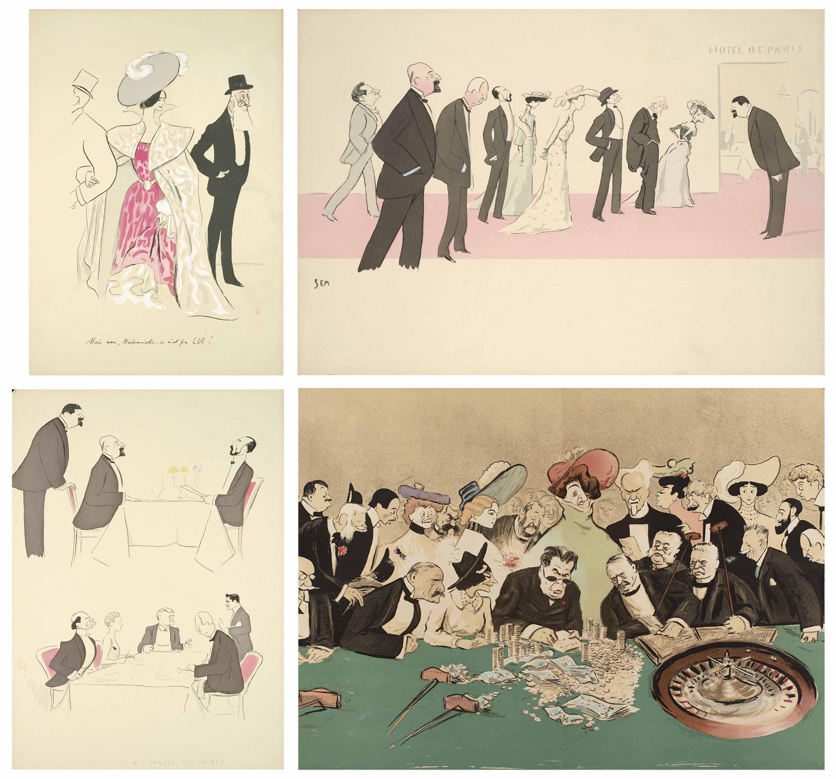 Georges Goursat Also Called Sem - Monte-Carlo