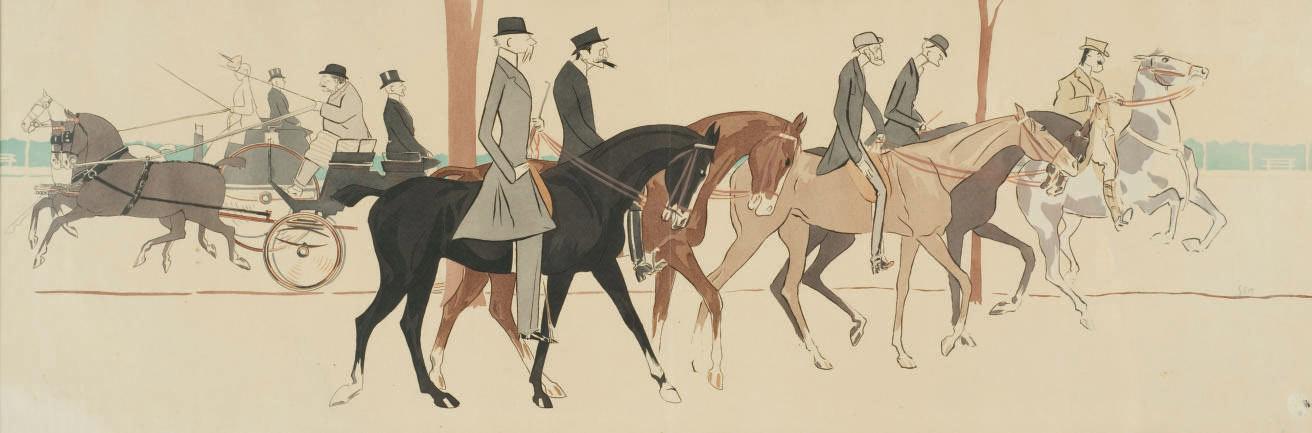 Georges Goursat - Promenade