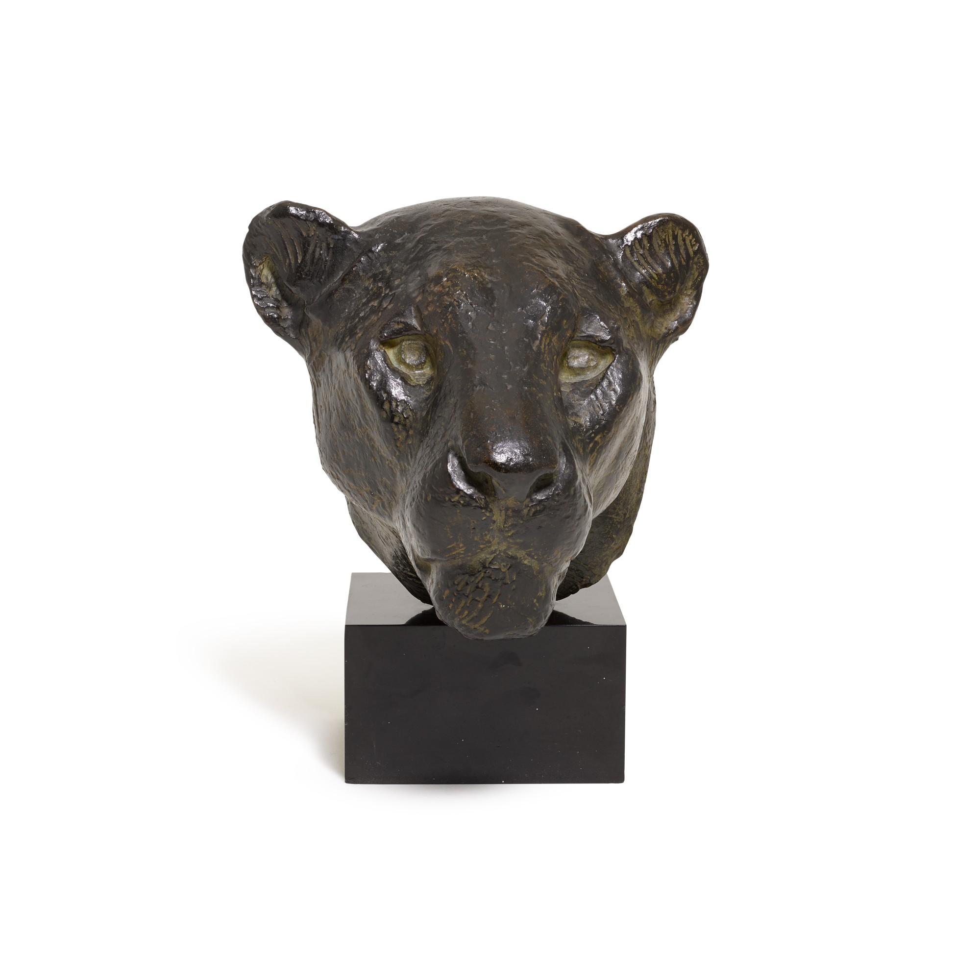 Georges Guyot - Tête de lionne