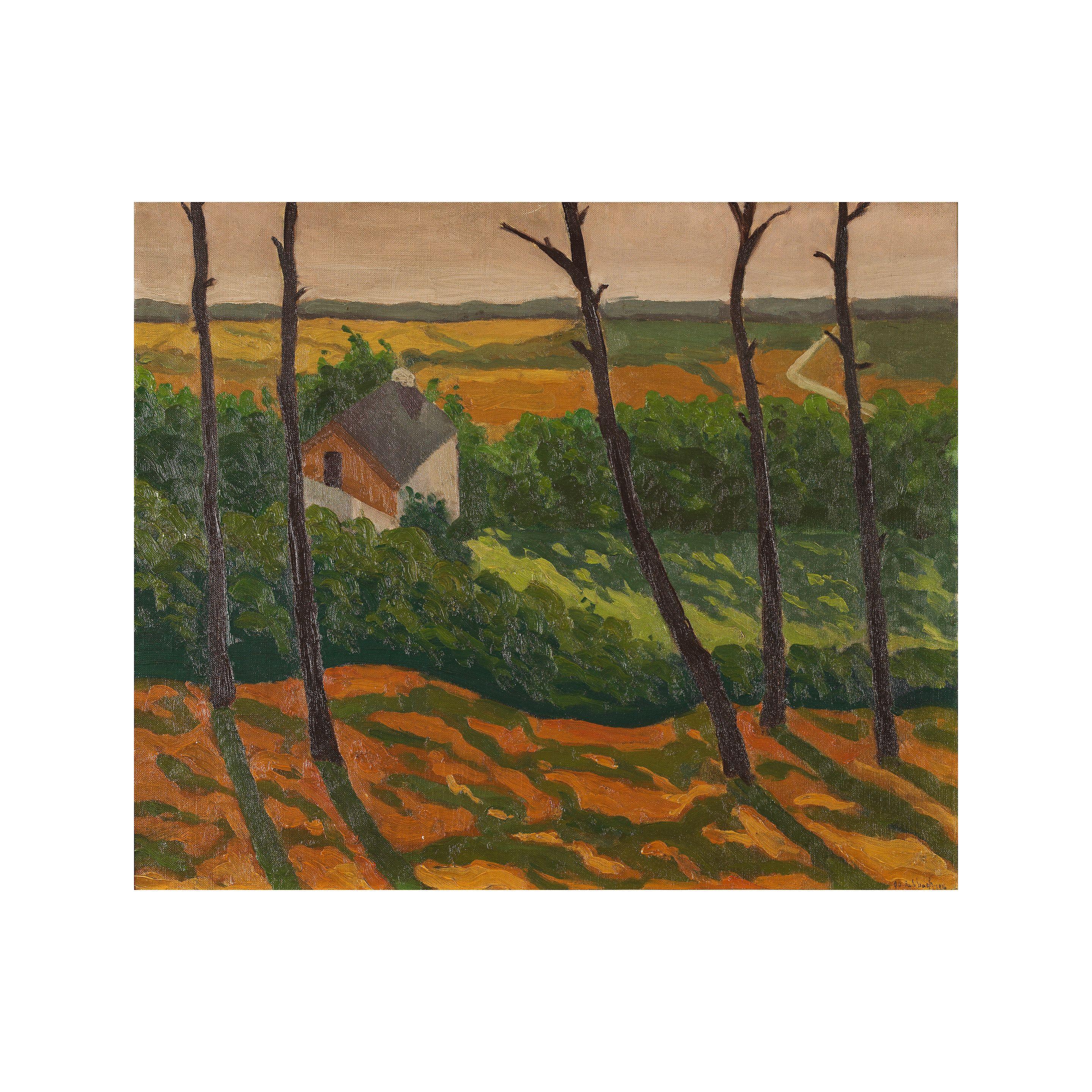 Georges Hanna Sabbagh - Paysage de Creuse