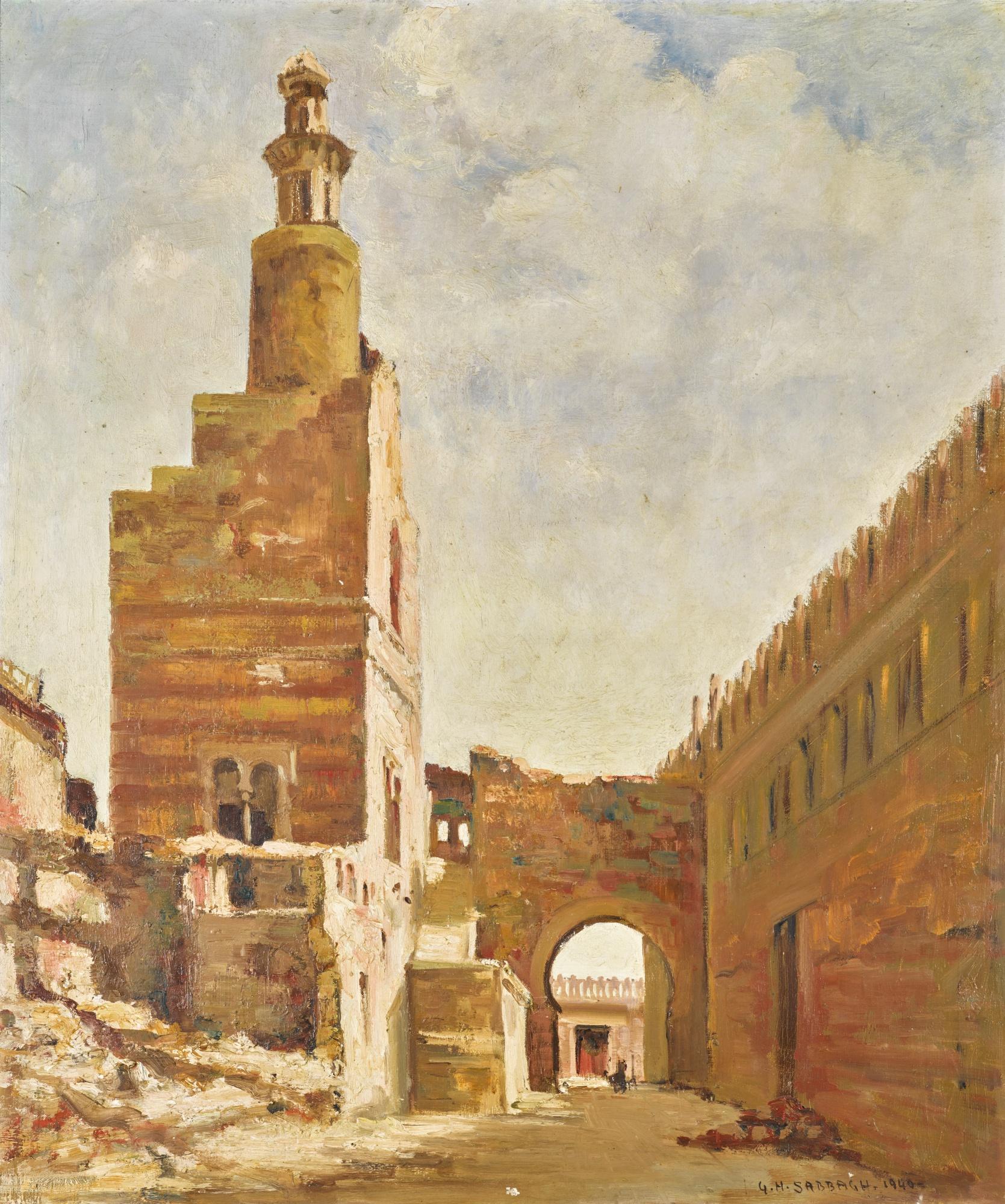 Georges-Hanna Sabbagh - The Minaret Of Ibn Tulun Mosque
