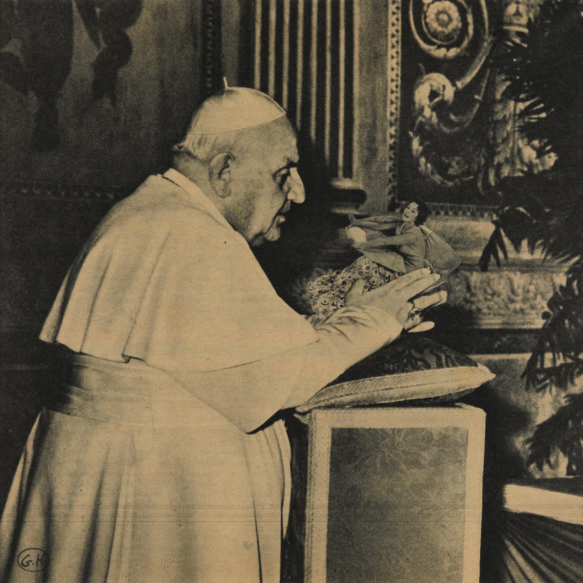 Georges Hugnet - Collage Original