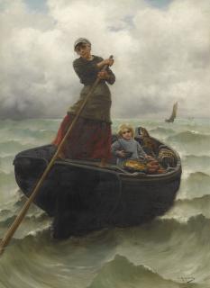 Georges-Jean-Marie Haquette - French the Fisherman\'S Wife