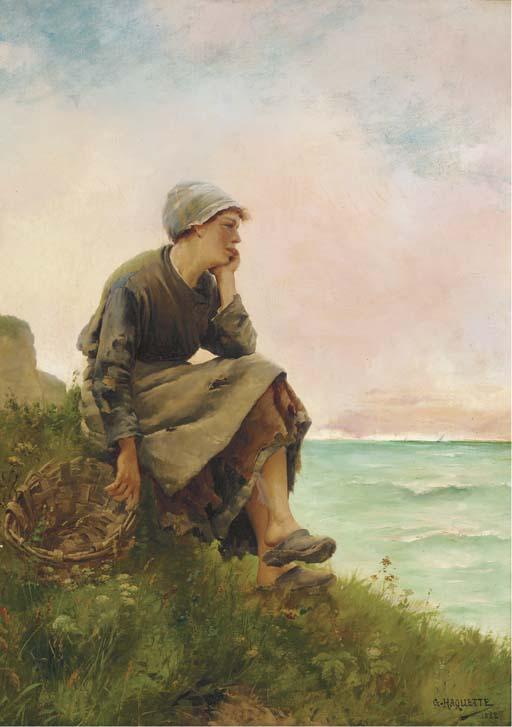 Georges Jean Marie Haquette - Waiting for the catch