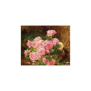 Georges Jeannin - A Bunch Of Pink Peonies