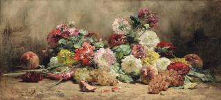 Georges Jeannin - Flowers and fruit
