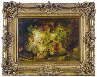 Georges Jeannin - Still Life Of A Bunch Of Flowers