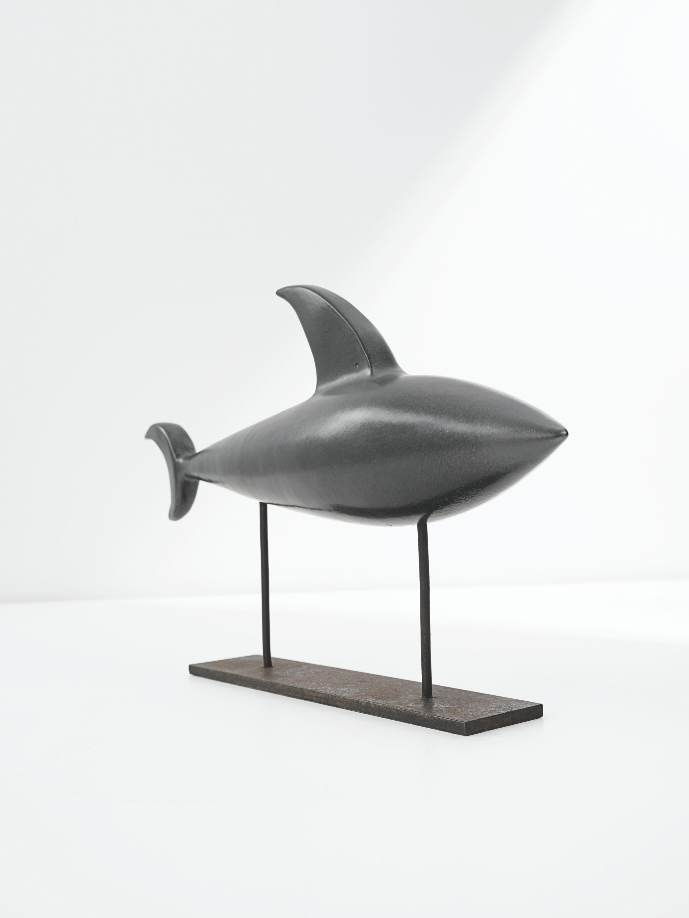 Georges Jouve - Sculpture \'Requin\', Vers 1955