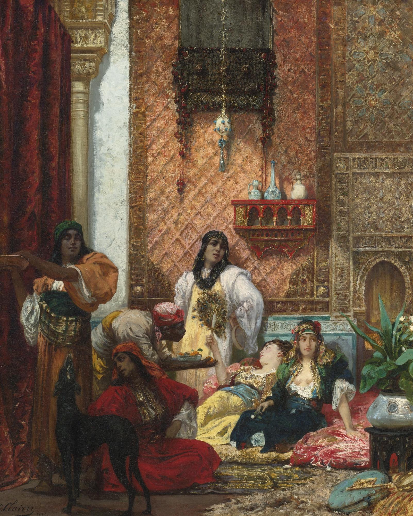 Georges Jules Victor Clairin - French The Sultan\'S Favorites