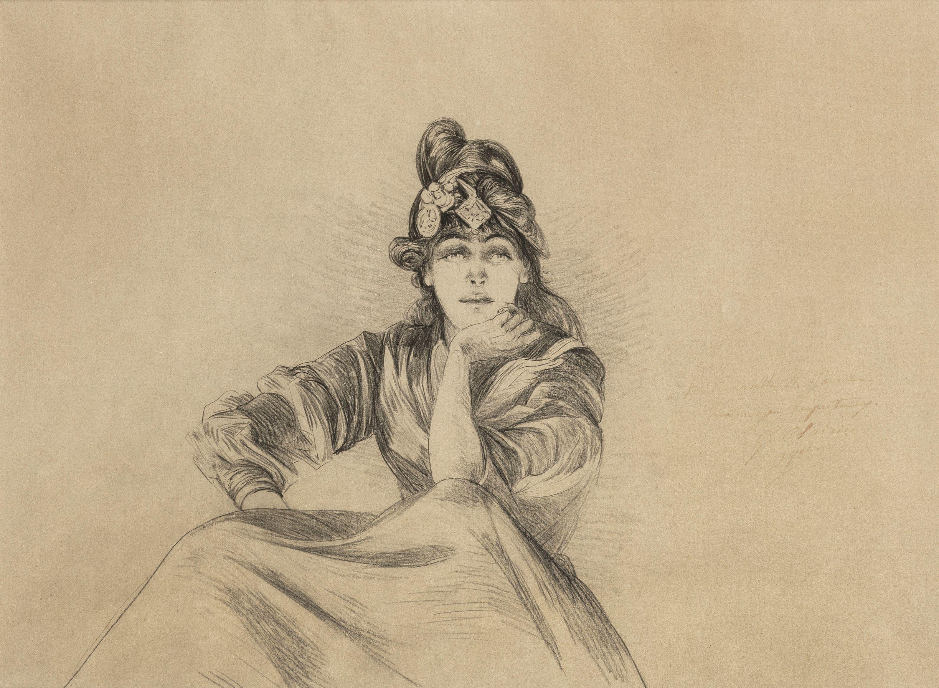 Georges Jules Victor Clairin - La coiffure exotique