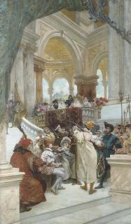 Georges Jules Victor Clairin - La Música Profana