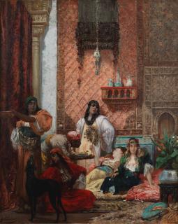 Georges Jules Victor Clairin - The Sultan\'s favourite
