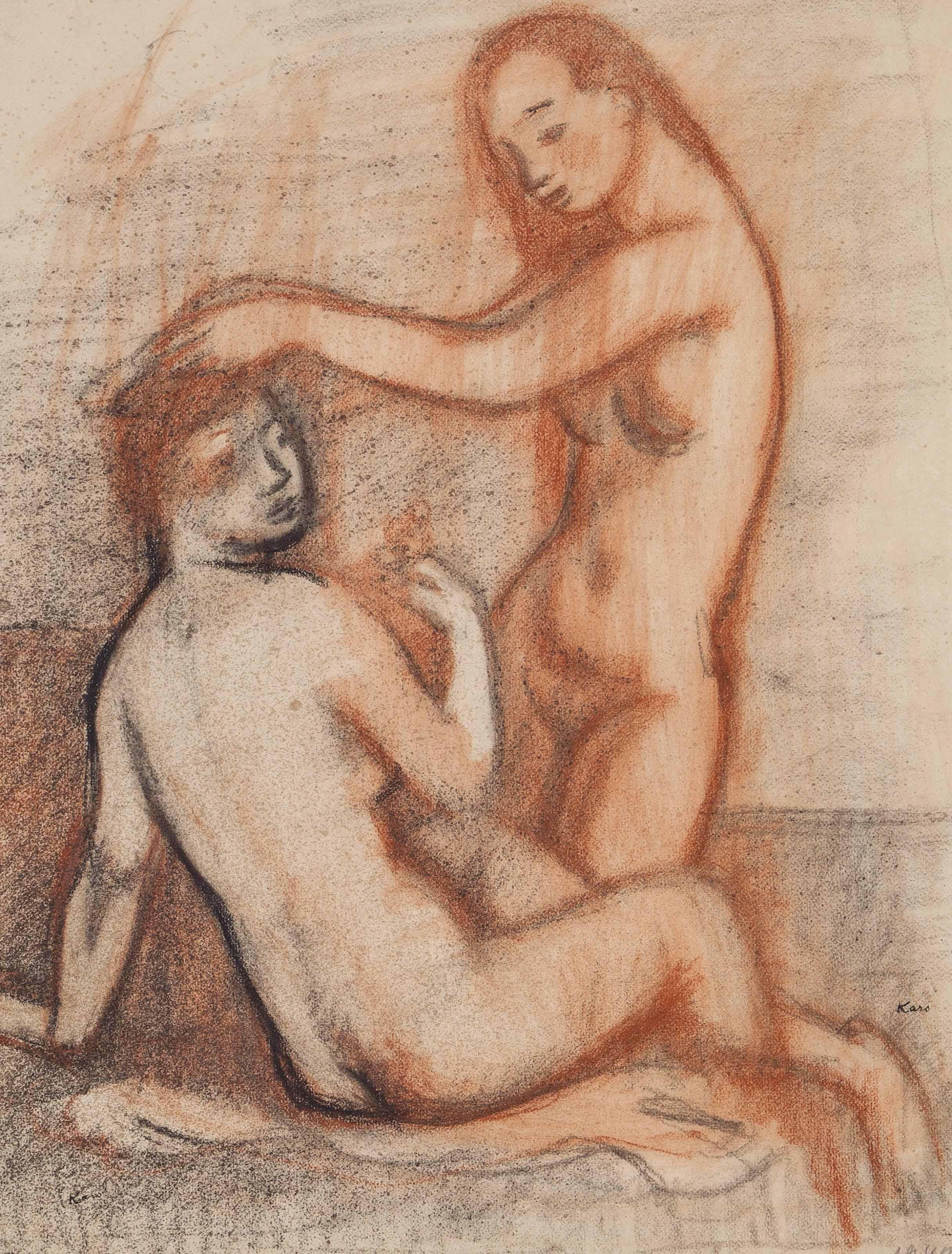 Georges Kars - Two female nudes