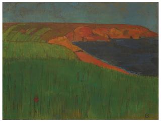 Georges Lacombe - Côte bretonne (Champ vert)