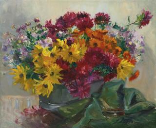 Georges Lapchine - Panier De Fleurs