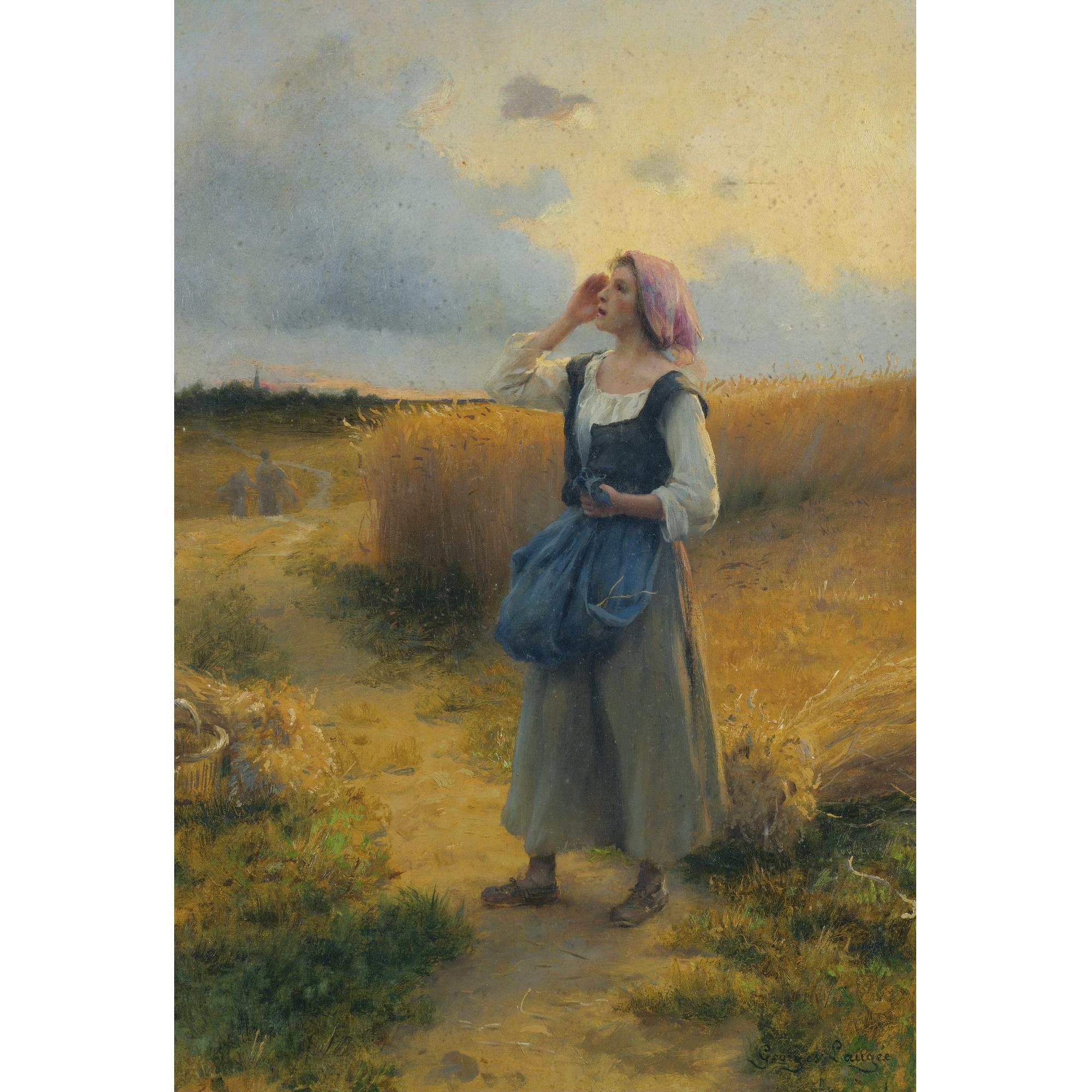 Georges Laugée - The Gleaner