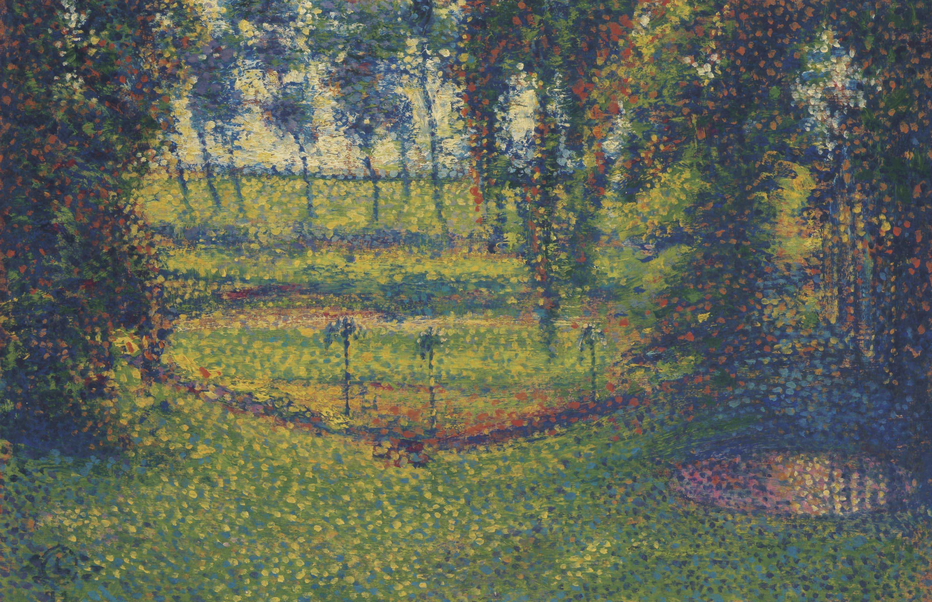 Georges Lemmen - Coin de jardin