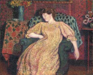 Georges Lemmen - Endormie or la sieste