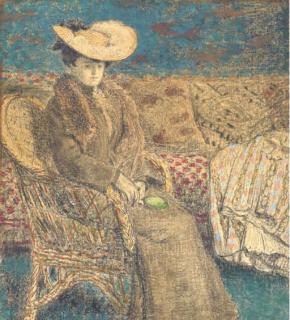 Georges Lemmen - Femme assise