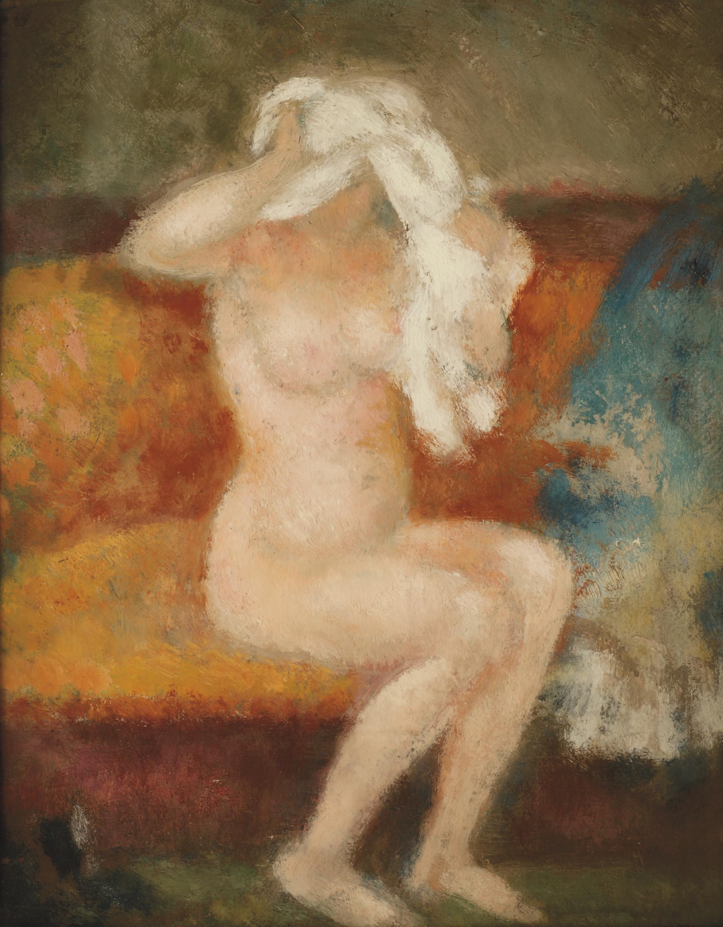 Georges Lemmen - La Chemise Enlevée