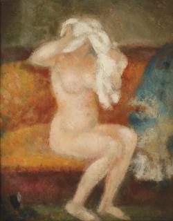 Georges Lemmen - La Chemise Enlevée