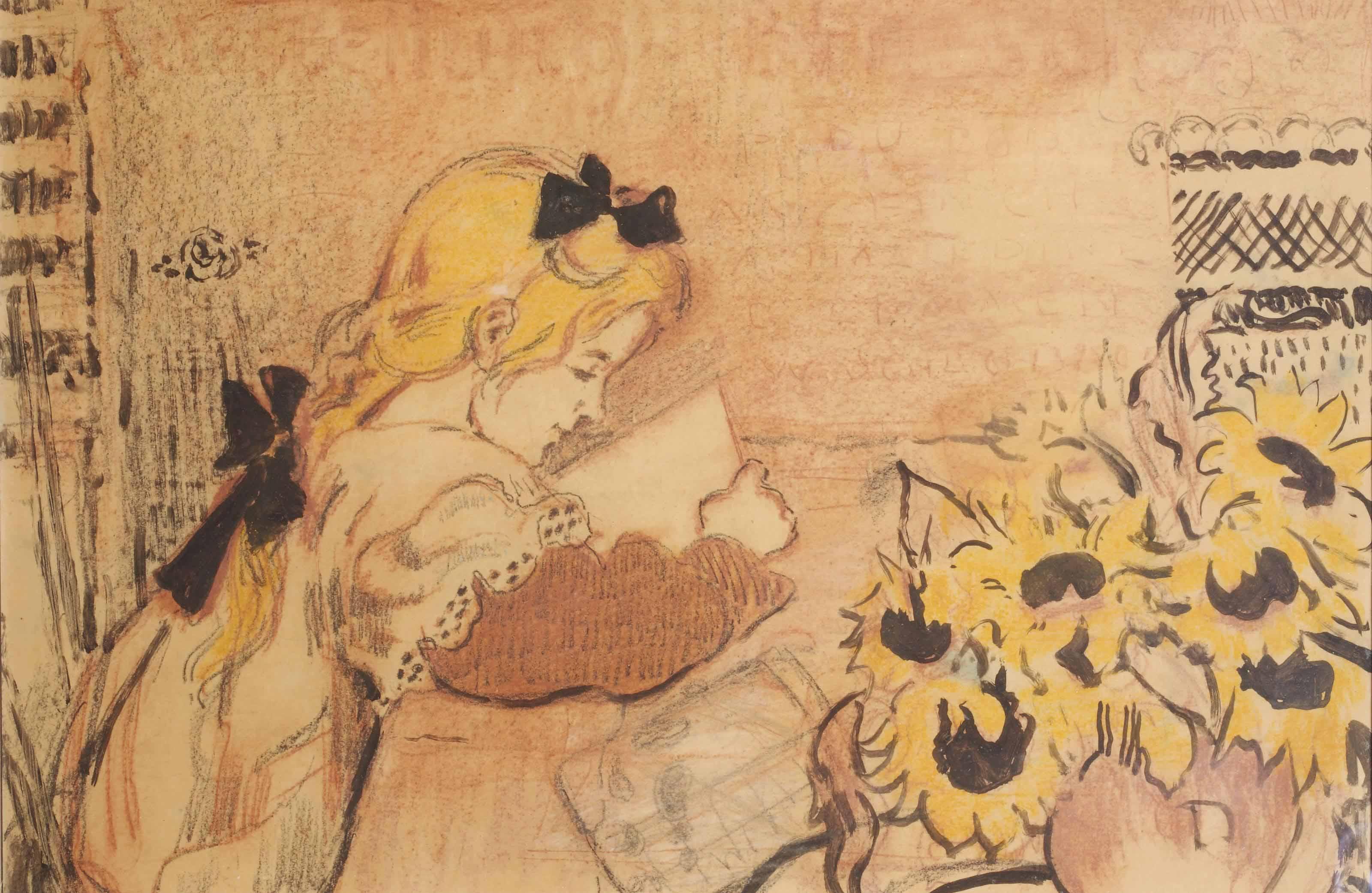 Georges Lemmen - Lise À Sa Lecture