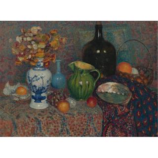 Georges Lemmen - Nature Morte Aux Immortelles