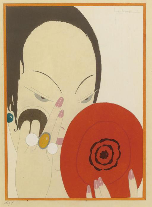 Georges Lepape - Le Miroirs Rouge