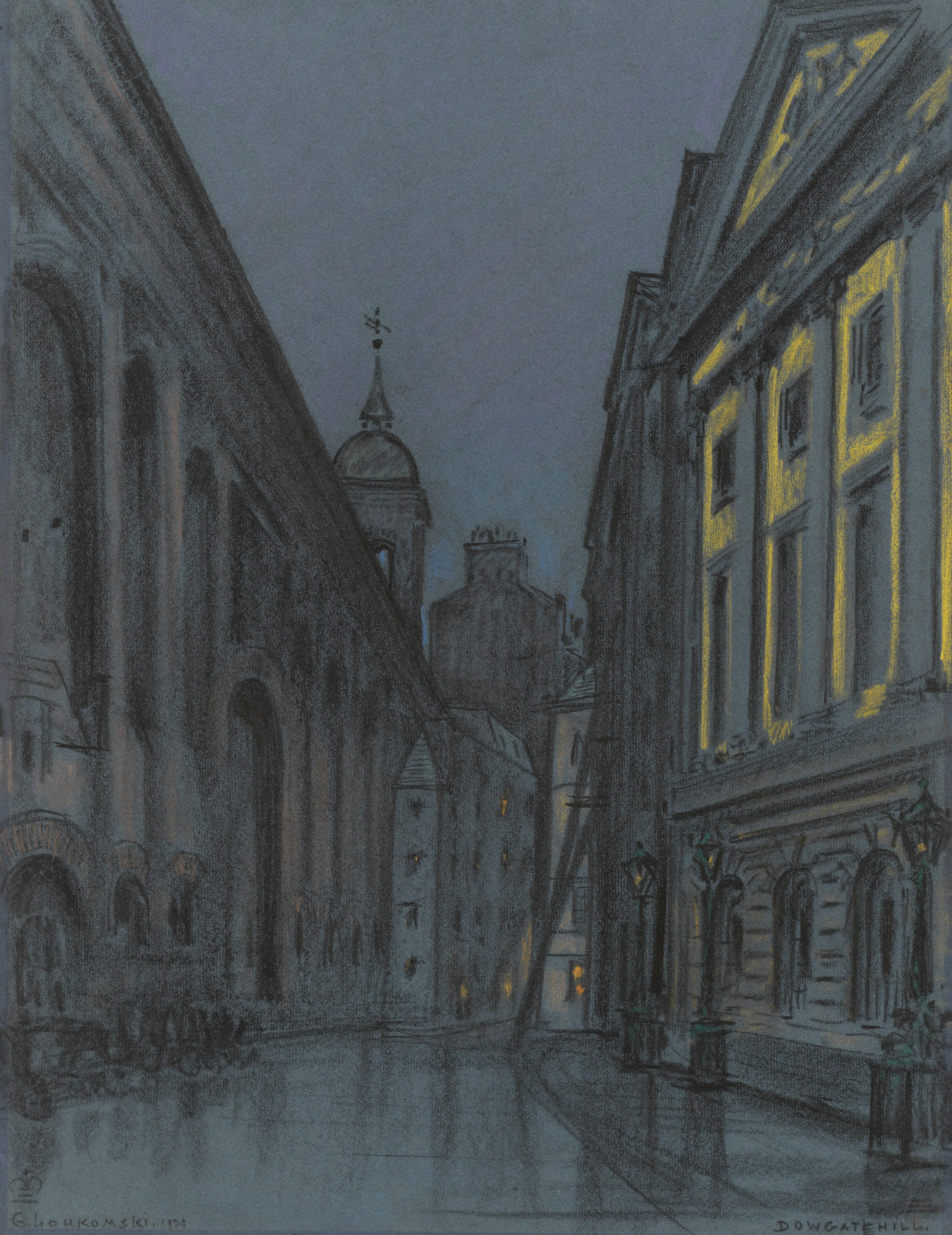 Georges Loukomski - Dowgate Hill, London