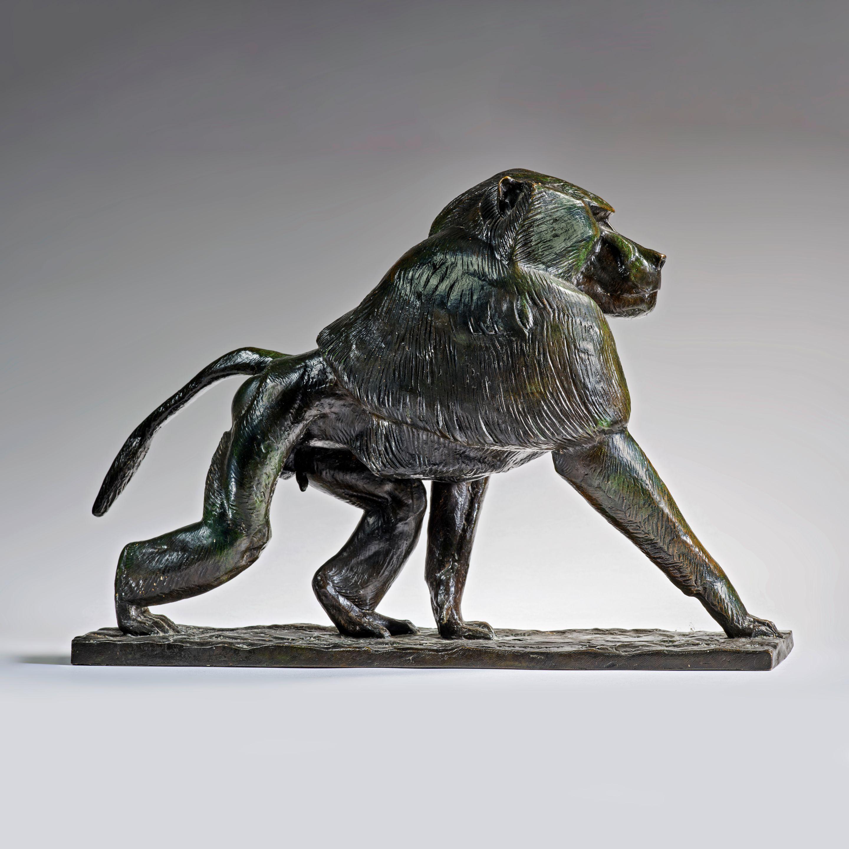 Georges Lucien Guyot - Babouin marchant