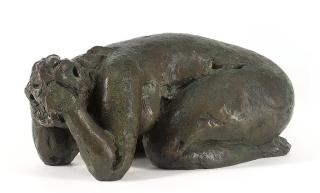 Georges Lucien Guyot - Kneeling nude