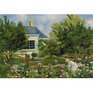 Georges Manzana Pissarro - Dans Le Jardin