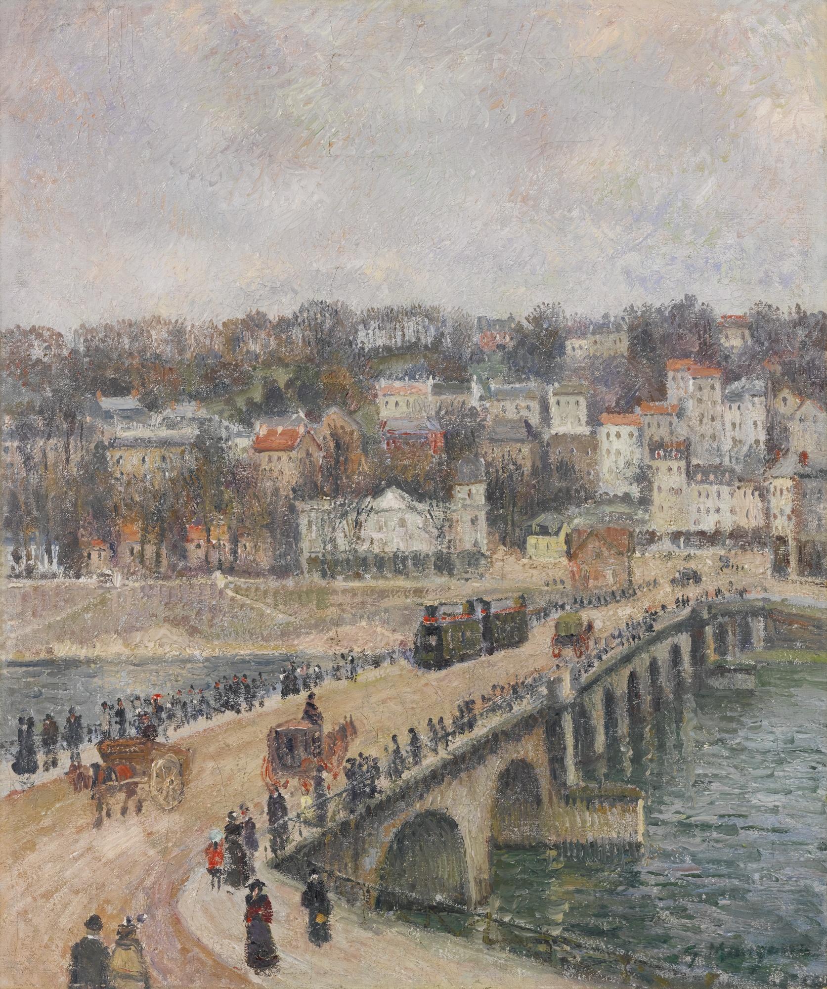 Georges Manzana Pissarro - Le Pont De St. Cloud