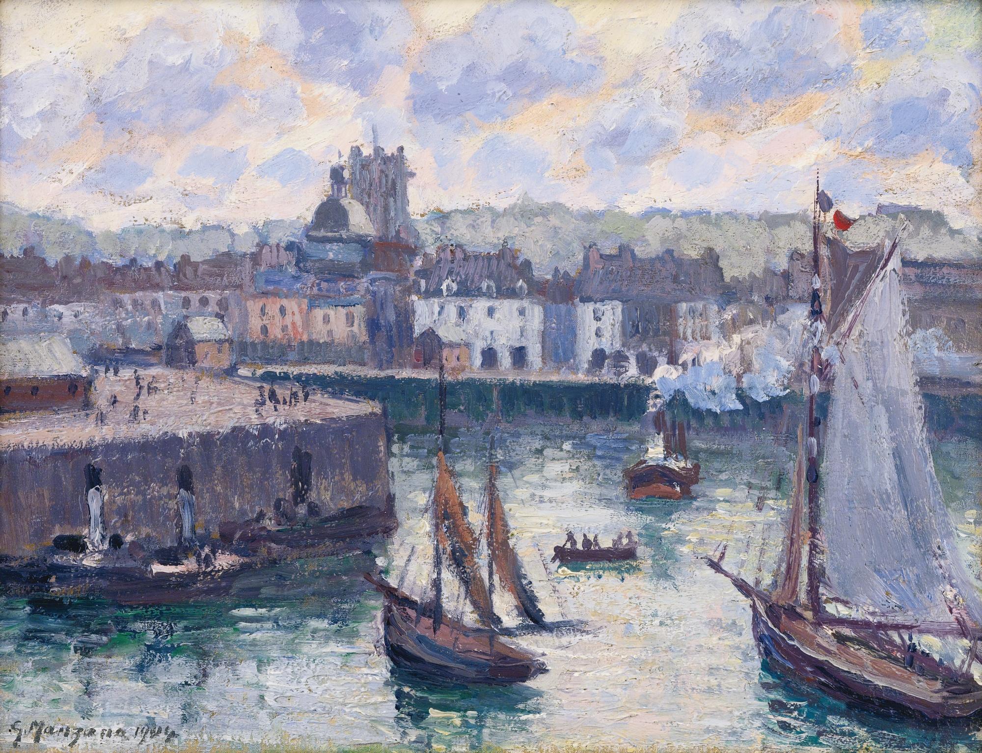 Georges Manzana Pissarro - Le Port