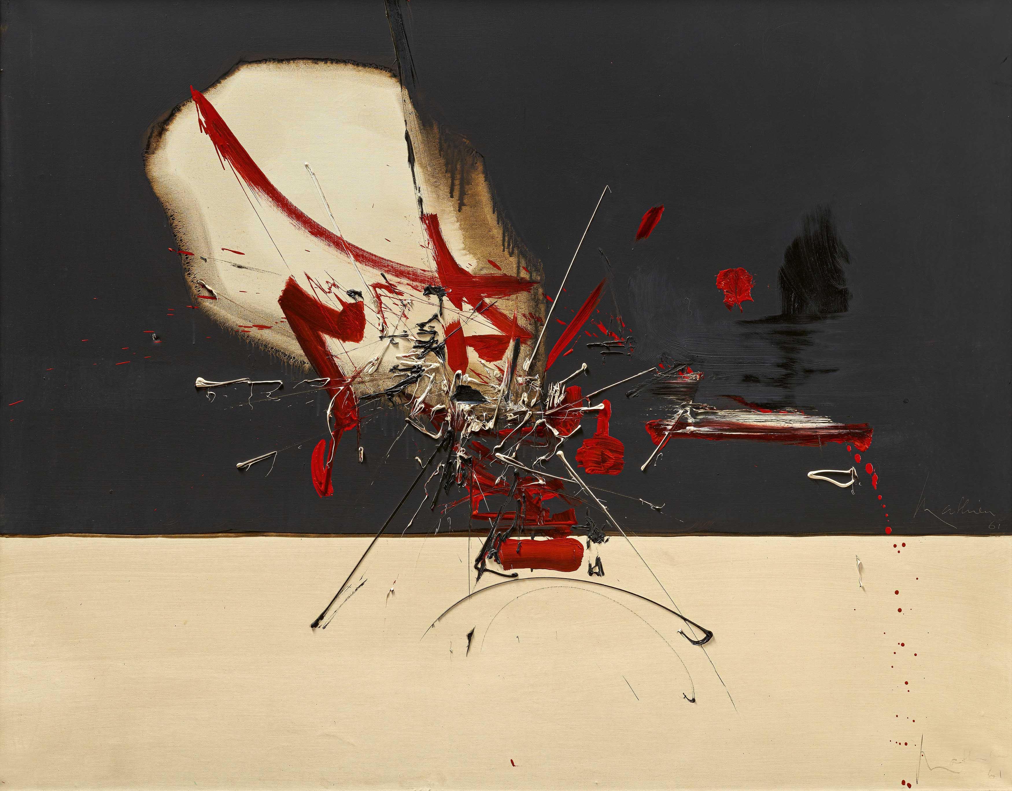 Georges Mathieu - Attila a Torcello.