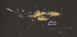 Georges Mathieu - Carte de voeux