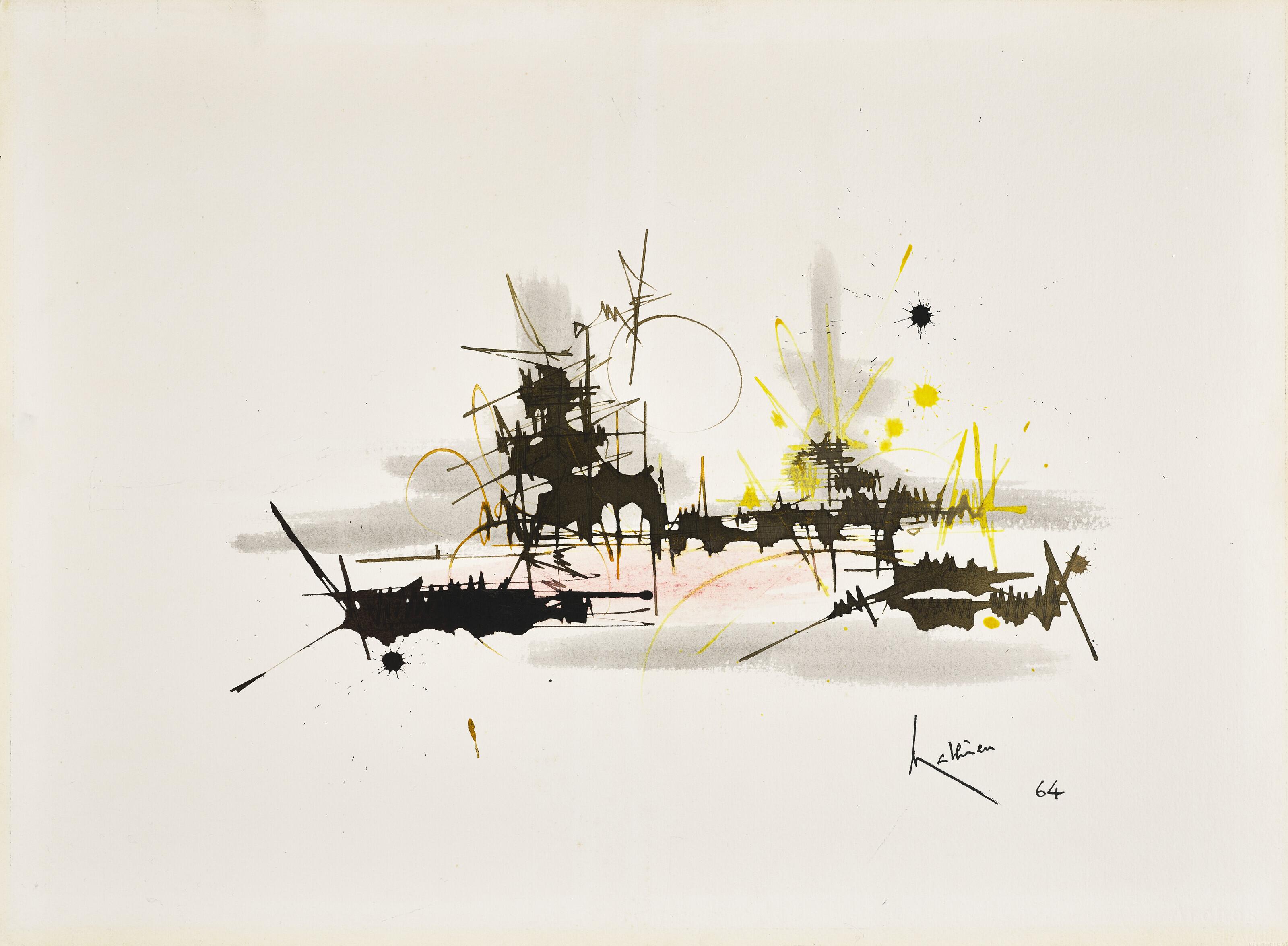 Georges Mathieu - Composition